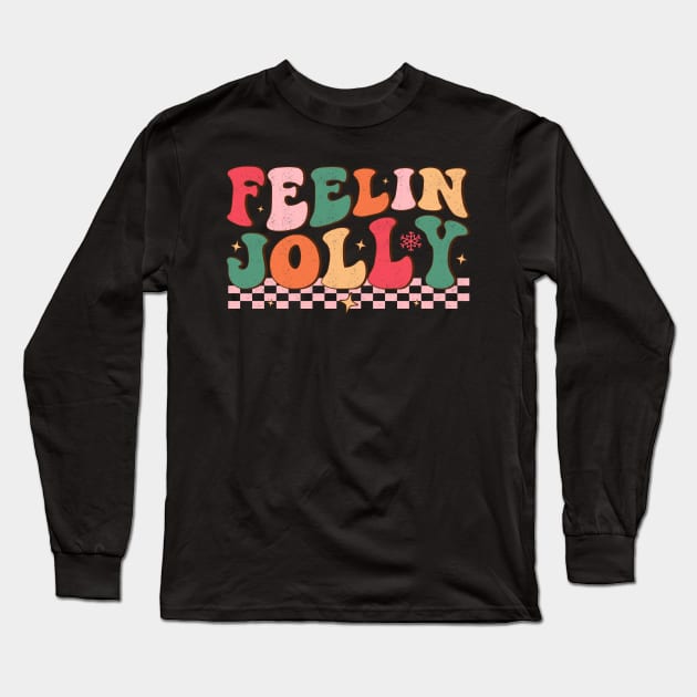 Feeling Jolly Long Sleeve T-Shirt by MZeeDesigns